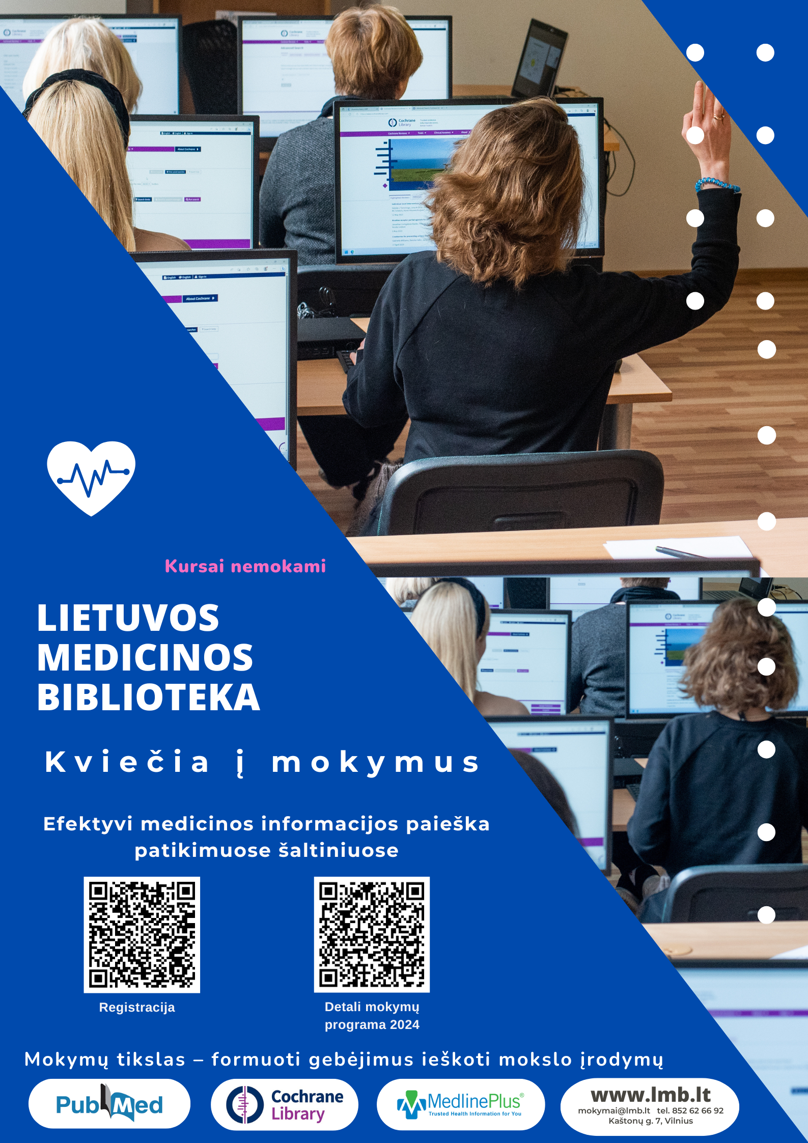 Efektyvi medicinos informacijos paieška patikimuose šaltiniuose